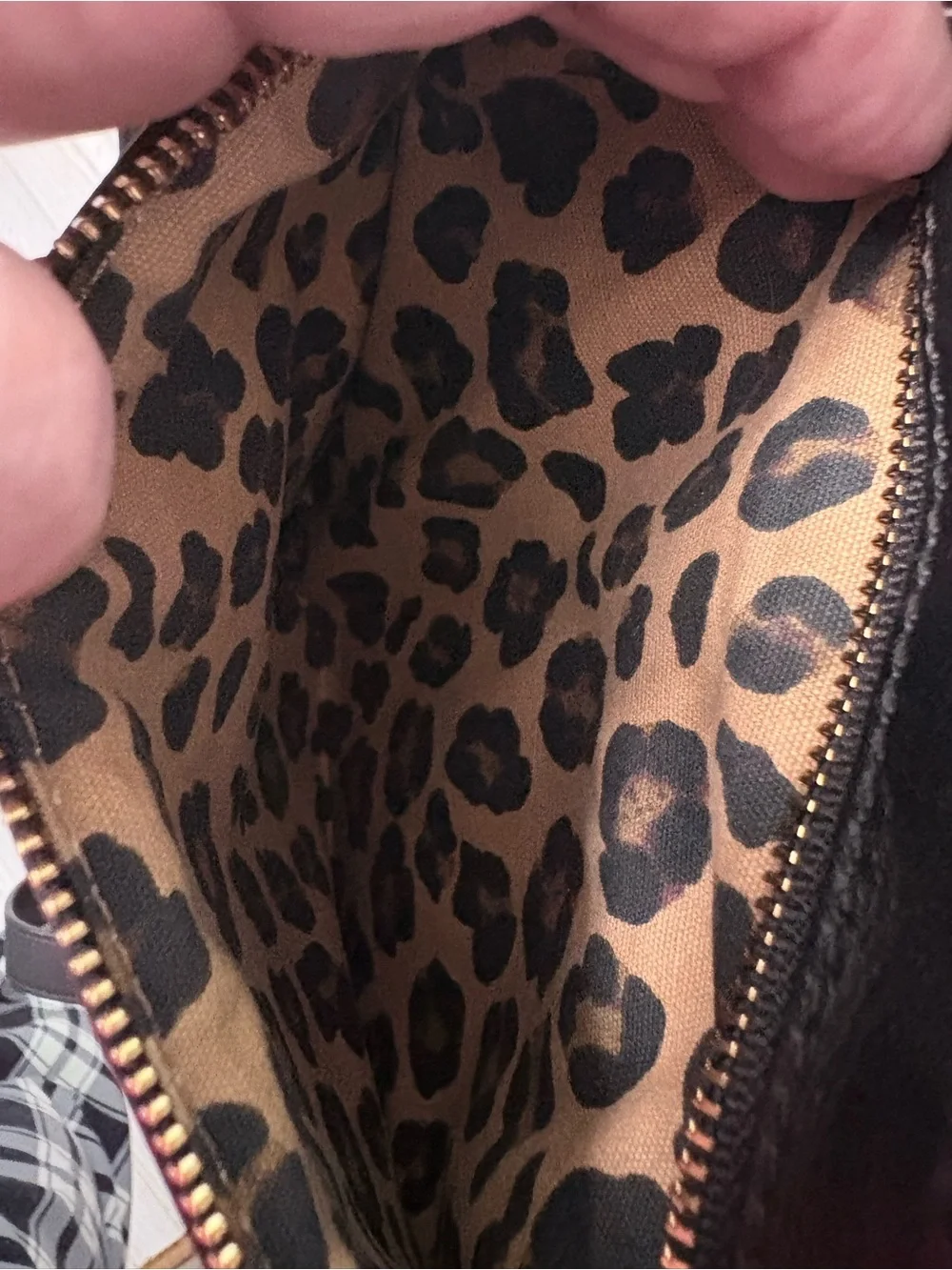 🖤🤎 TORY BURCH Leopard Print Backpack with Black Trim
